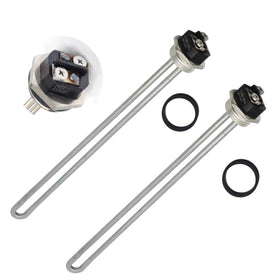 Close up of threaded screw-in mount on a DROMIX element.