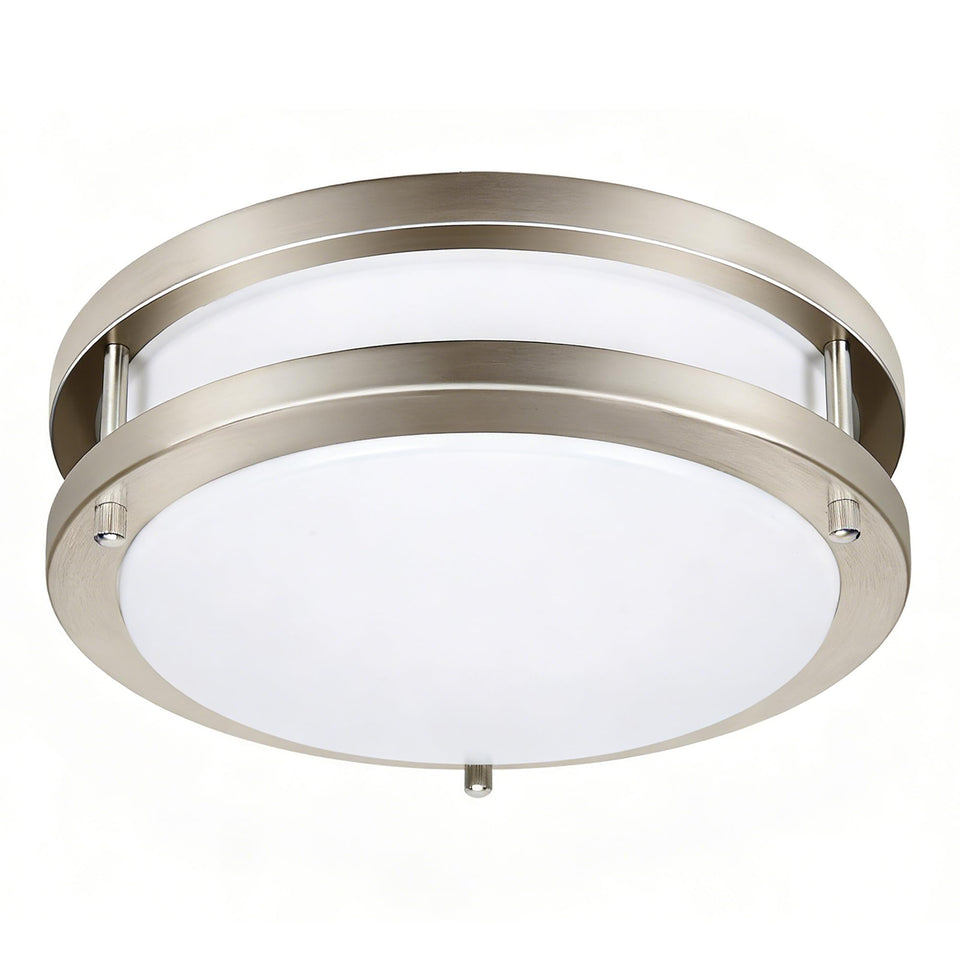 Drosbey 36W dimmable LED ceiling light fixture showing sleek design and easy mounting.