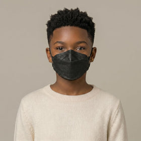 Dr.Puri KF94 black mask ergonomic 3D design for secure fit