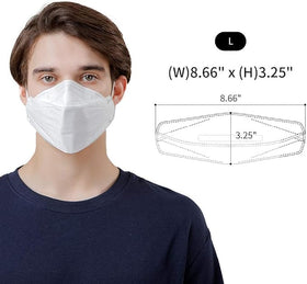 Dr.Puri KF94 ergonomic 3D design fits face contours for comfortable wear