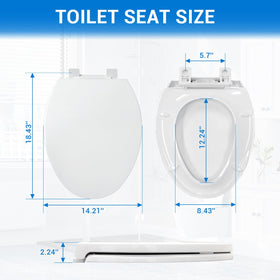 DryLabs soft-close mechanism reduces slams for nighttime bathroom visits.