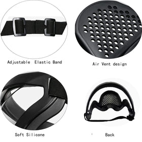DSHTP Full Face Shield adjustable-band for a secure, customized fit