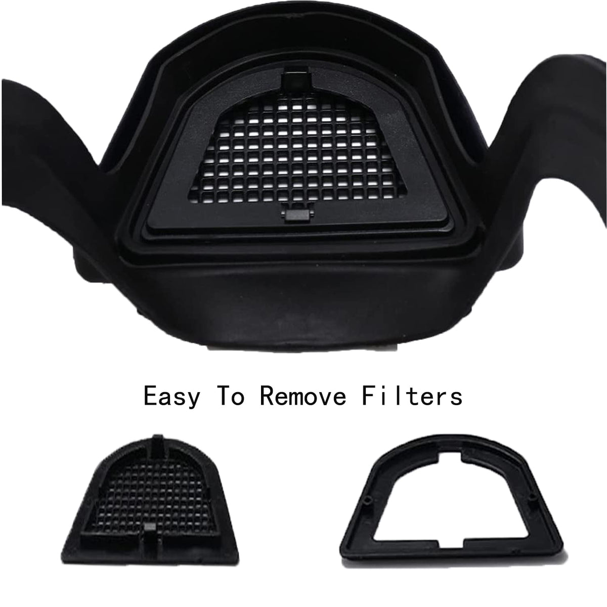 DSHTP Full Face Shield removable-filter-tank design for easy maintenance