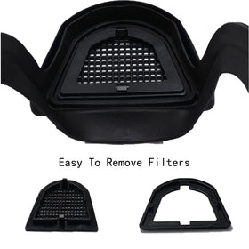 DSHTP Full Face Shield removable-filter-tank design for easy maintenance