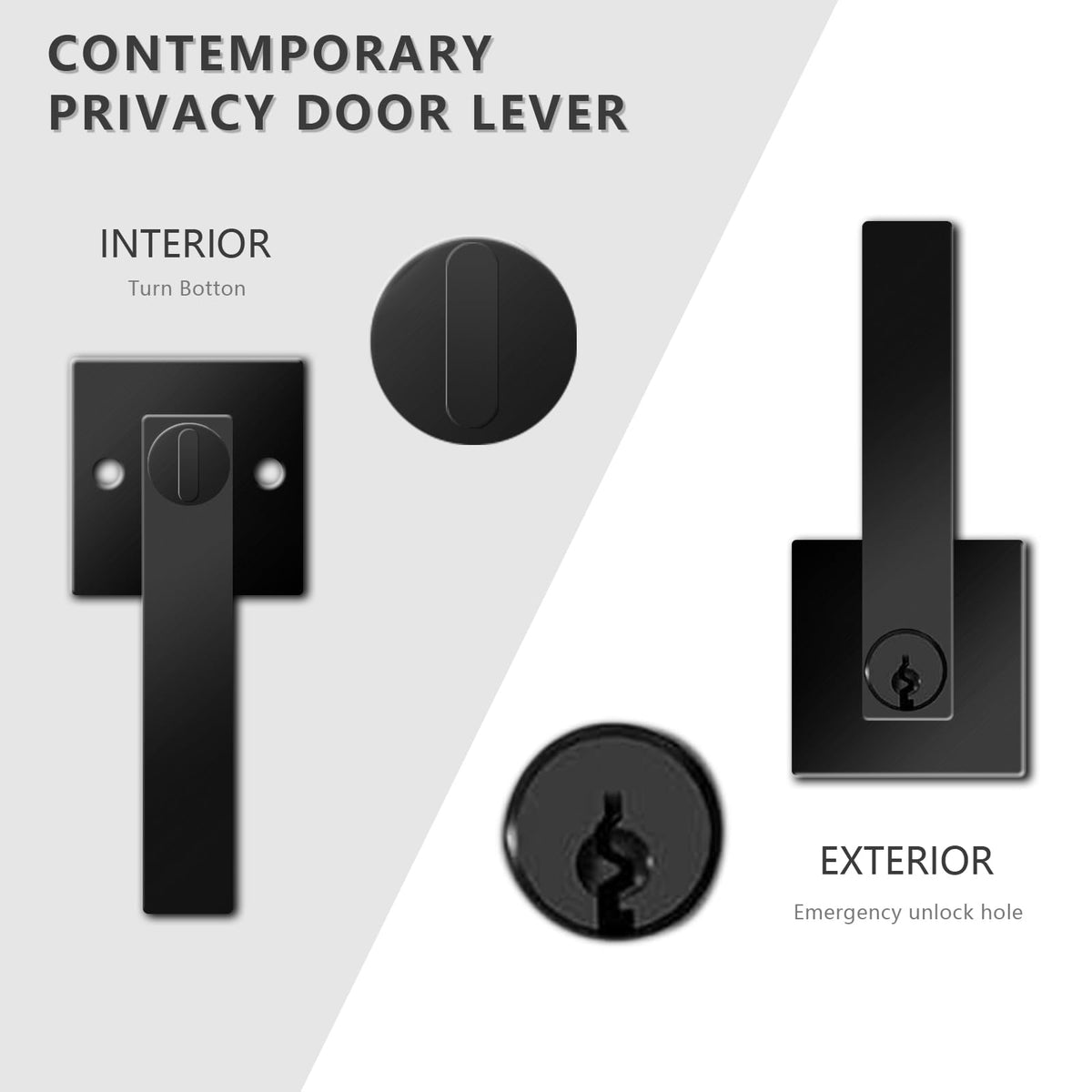 DSJJBLL front-door use with lock ensures added security and convenience.