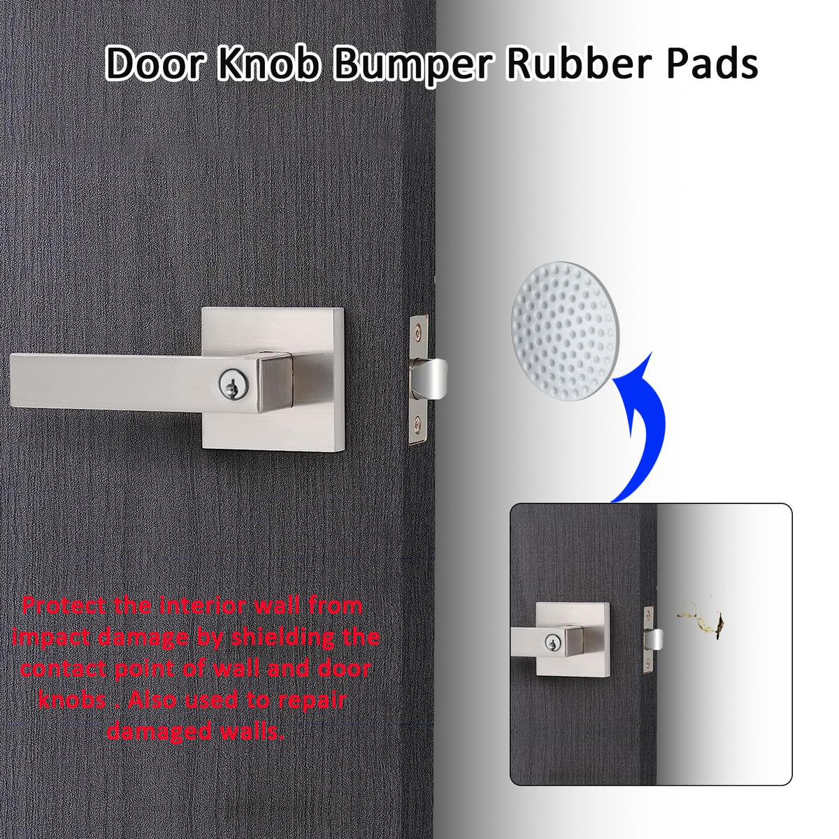 DSJJBLL reversible door lever installation fits left or right doors