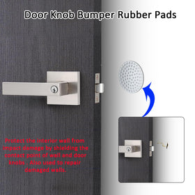 DSJJBLL reversible door lever installation fits left or right doors