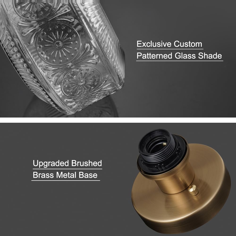 DSMJFU UL-listed E26 base supports LED or Edison bulbs.