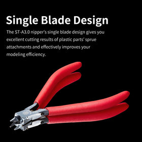 DSPIAE ST-A Ultra-Thin Blade Nipper in hand performing precision cuticle work