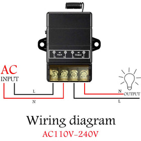 Dstfuy 40A relay enabling control of high-power loads