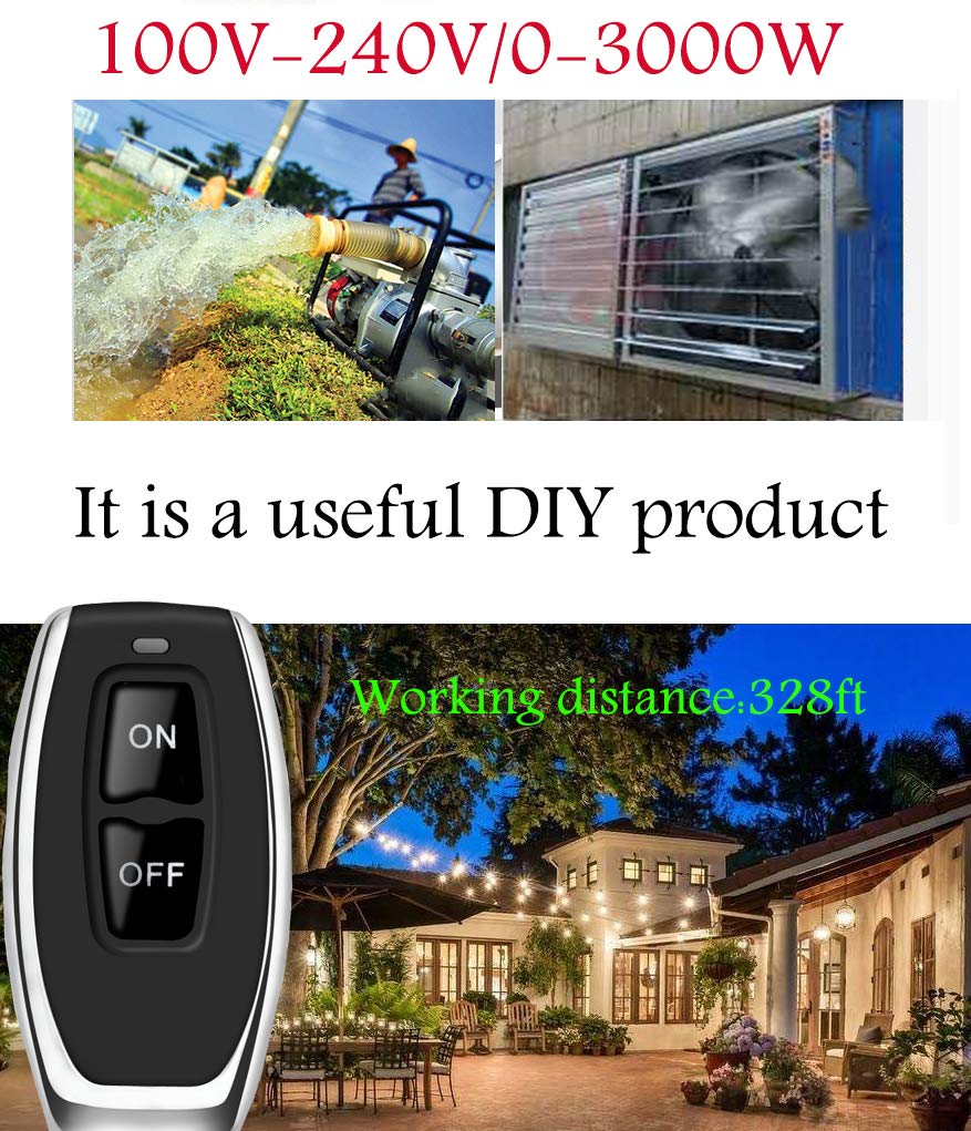 Dstfuy wireless control through walls for flexible placement