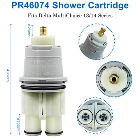 DSWJZDW RP46074 compatible with Delta universal valve bodies.