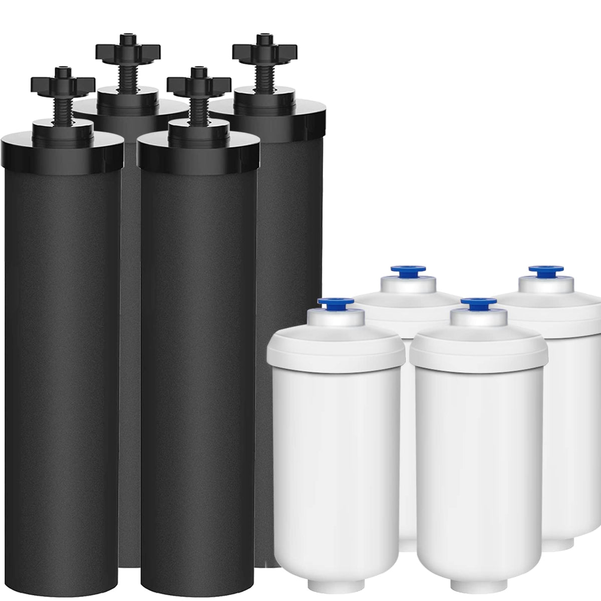 DTESL Berkey black filter 4-pack for cleaner-tasting water
