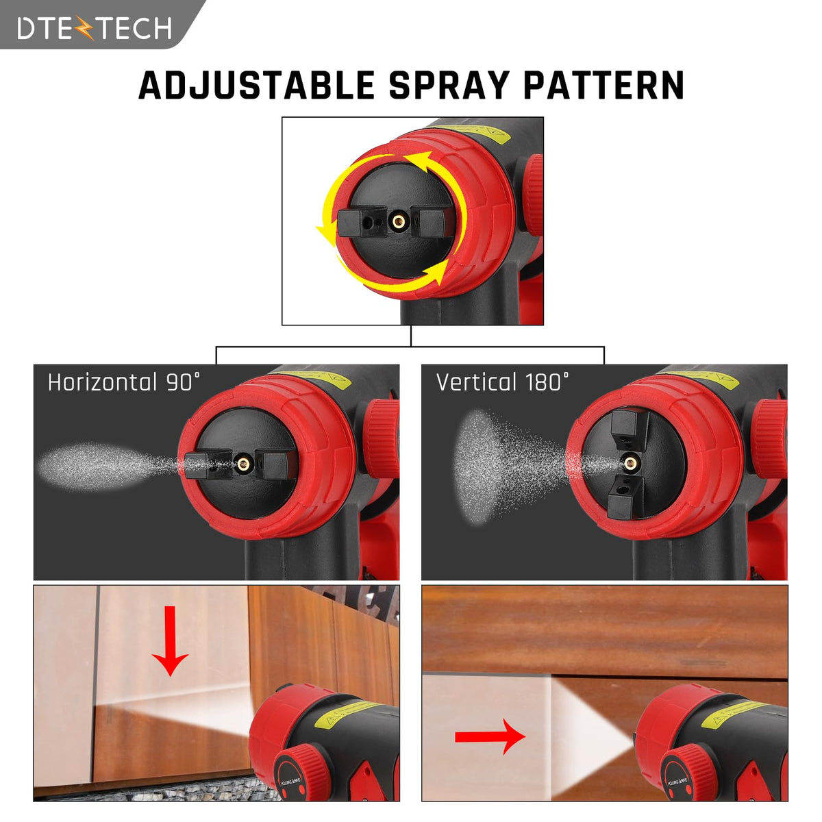 DTEZTECH copper nozzle set for precise control and longevity.