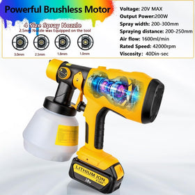 DTEZTECH sprayer supports 60V FlexVolt, expanding battery options