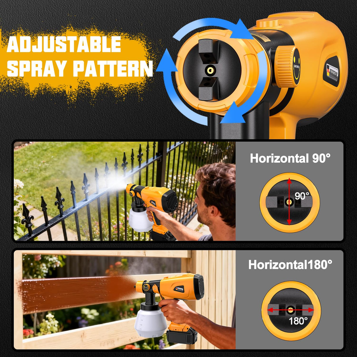 Easy-clean design with detachable motor for quick maintenance