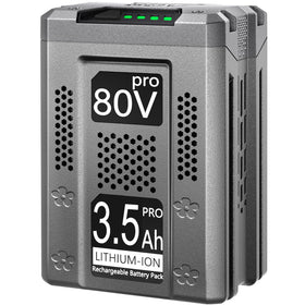 DTK 3500mAh 80V battery front view for long-lasting cordless power