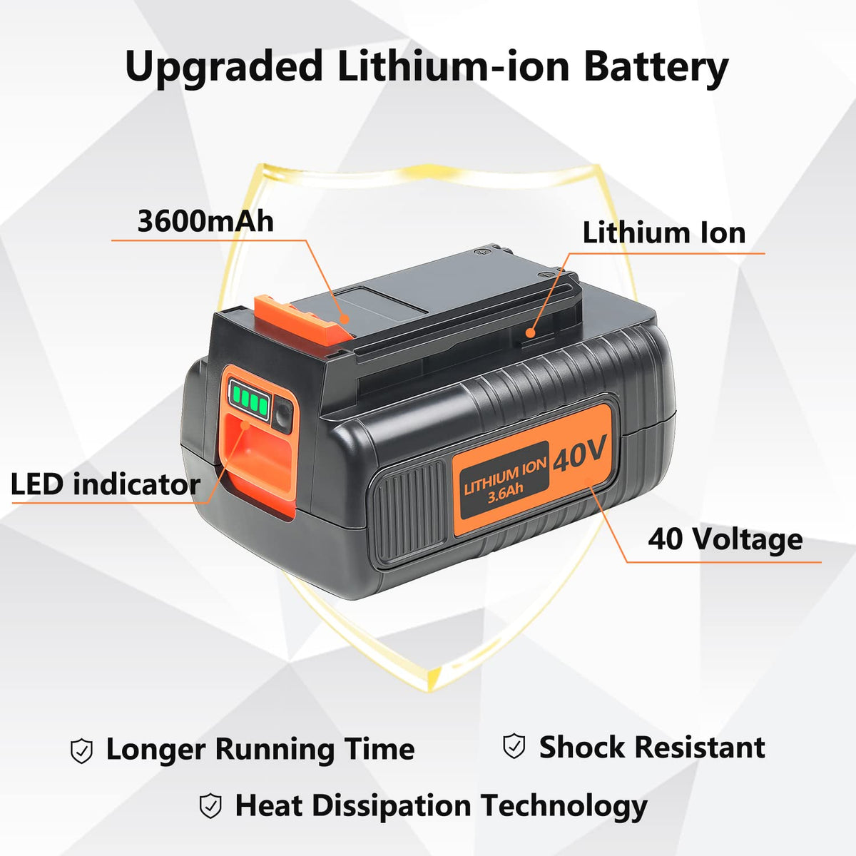 DTK LBXR2036 compatibility highlights easy upgrades across Black and Decker devices.
