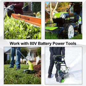 DTK 80V battery durability and safety features in action.