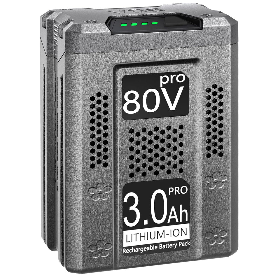 DTK 80V battery KB2580-06 compatibility for longer run time.