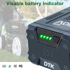 DTK 80V battery KB280-06 compatibility for outdoor projects.