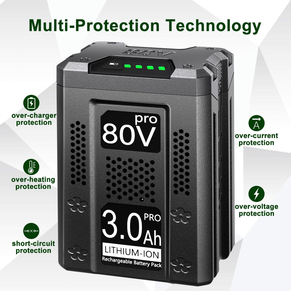 DTK 80V battery KB680-06 compatibility for strong performance.