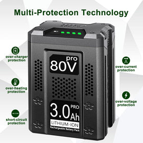 DTK 80V battery KB680-06 compatibility for strong performance.