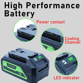 DTK 24V 6Ah battery compatibility with Greenworks tools