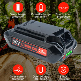 DTK battery housed in ABS+PC case for heat resistance and safety.
