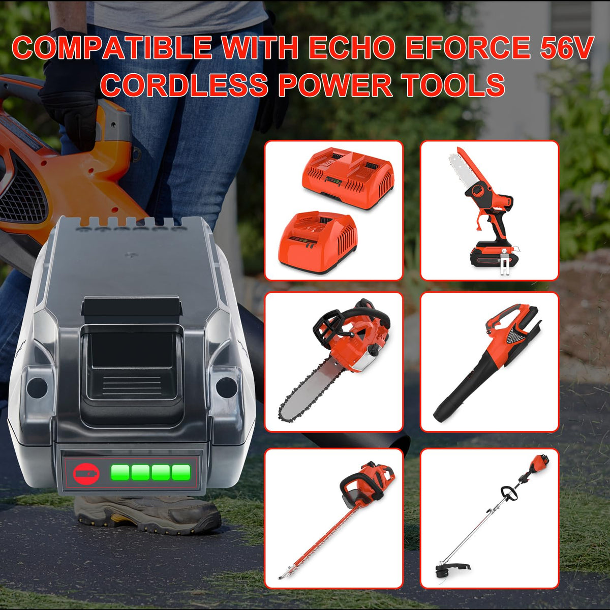 DTK fast-charges with original charger for minimal downtime.