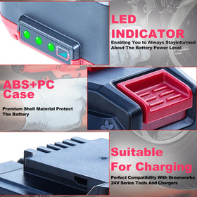 DTK Bauer 20V 5.0Ah supports fast charging with the original charger.