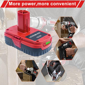DTK 19.2V battery contents include two batteries and manual.