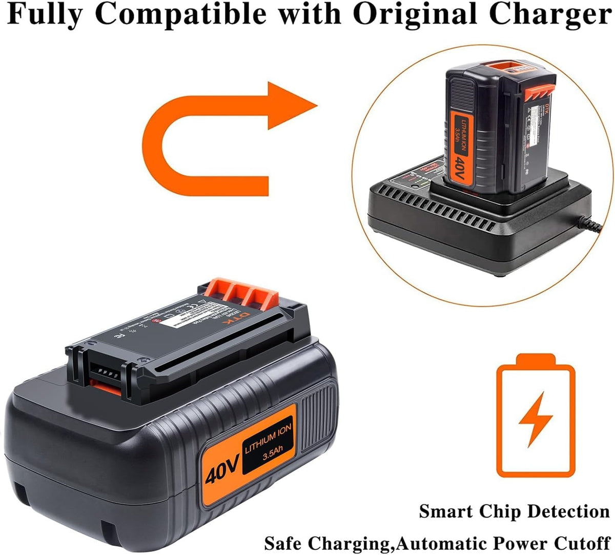 DTK 24/7 support and 12-month warranty information for customers.