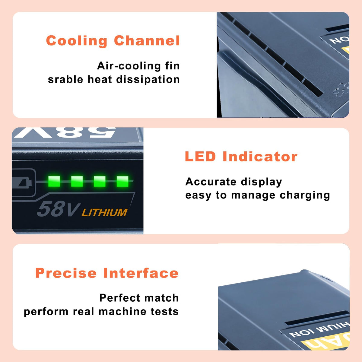Echo tools paired with DTK battery highlight compatibility.