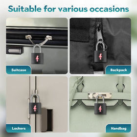 DUALCROWN lock dimensions show 23 mm body and 43 mm length for travel
