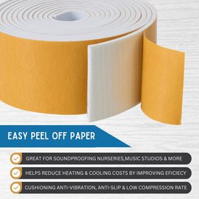 Dualplex craft use seal suitable for hobby projects needing gap coverage.