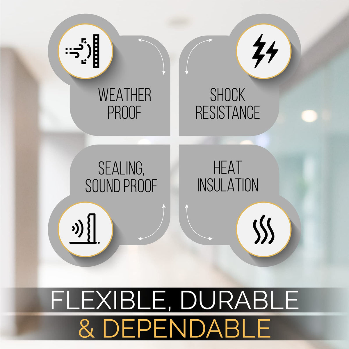Dualplex garage door seal blocks wind and cold drafts for a snug fit.
