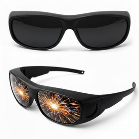 Dubofu IR Shade 8 welding glasses protect eyes from intense arcs during welding.
