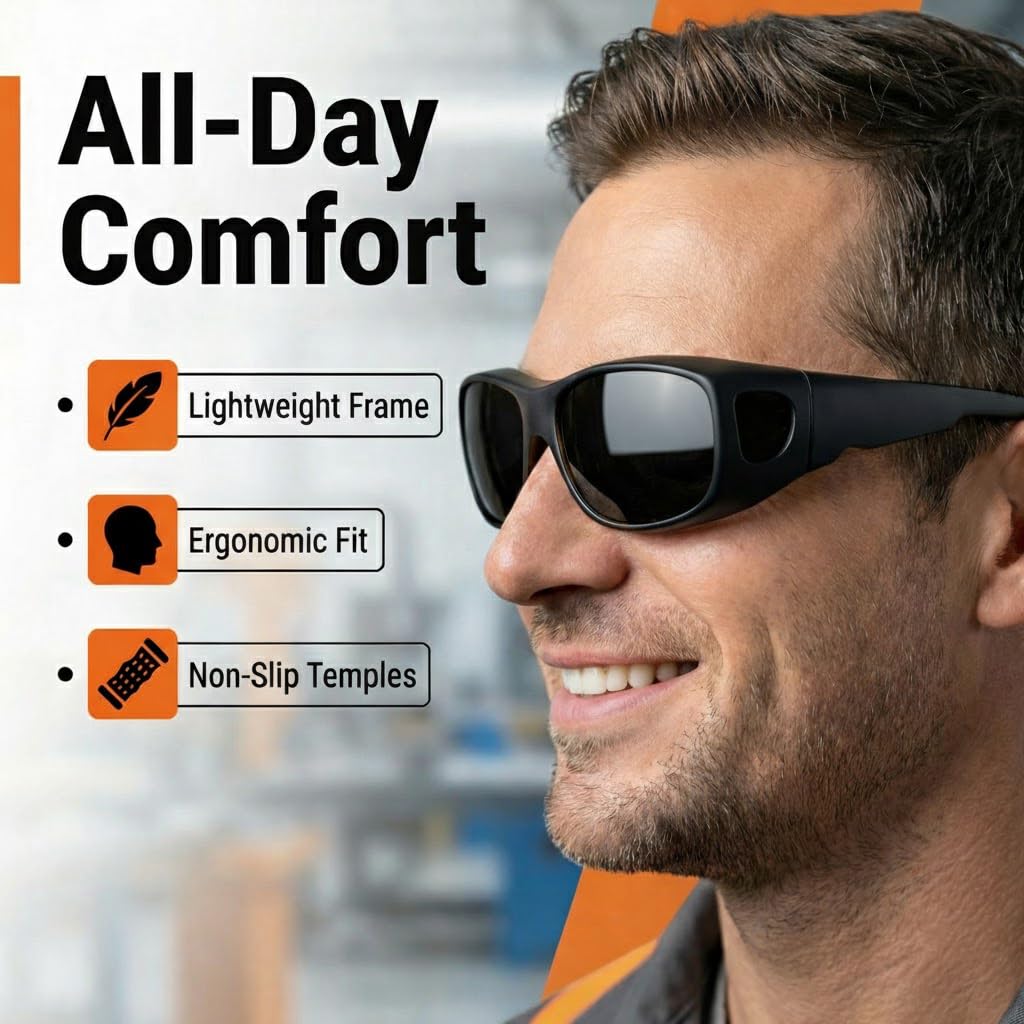 Dubofu lightweight design reduces facial pressure for comfortable all-day wear.