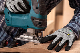 DULFINE A3 gloves suited for automotive, glass, and metal work