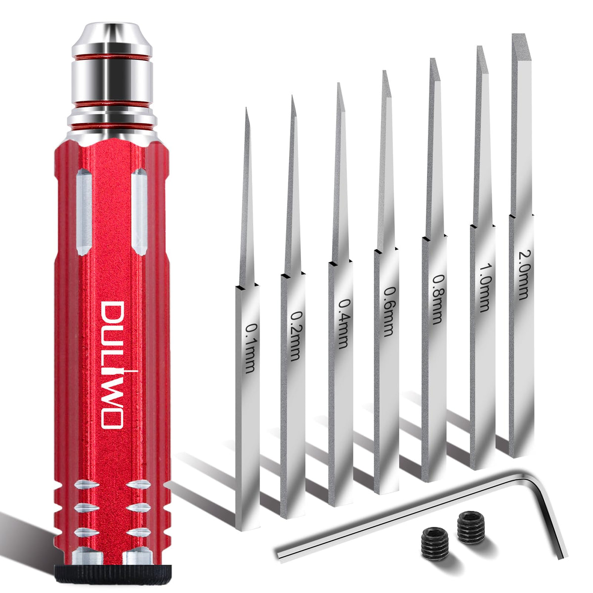 DULIWO Prime Model Scriber blade 0.1mm for precise panel lines and detailing