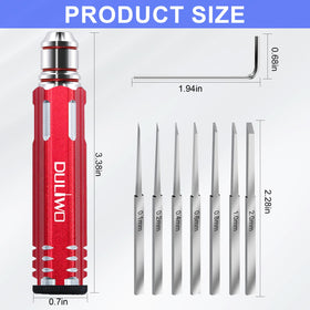 DULIWO 1.0mm blade enables bold grooves for dynamic model effects