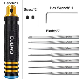 DULIWO 2-0mm blade for heavy material removal and larger grooves.