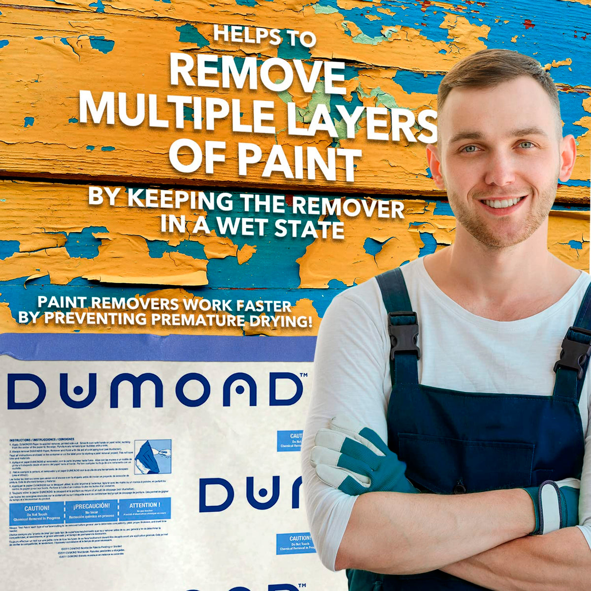 Dumond Laminated Paper extends remover life for big or small jobs.