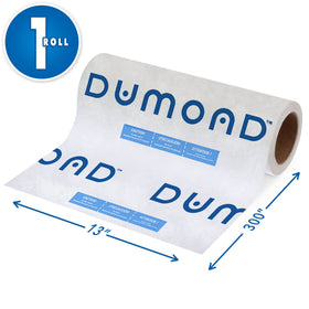 Dumond Laminated Paper sheets trap paint debris for easier cleanup.