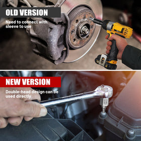 DUNDOO clearly engraved sizes help quick selection during fastener removal.