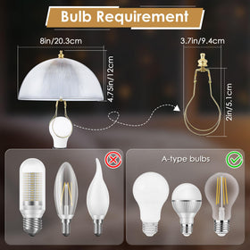 Dunkive clip-on shade complements modern and vintage decor