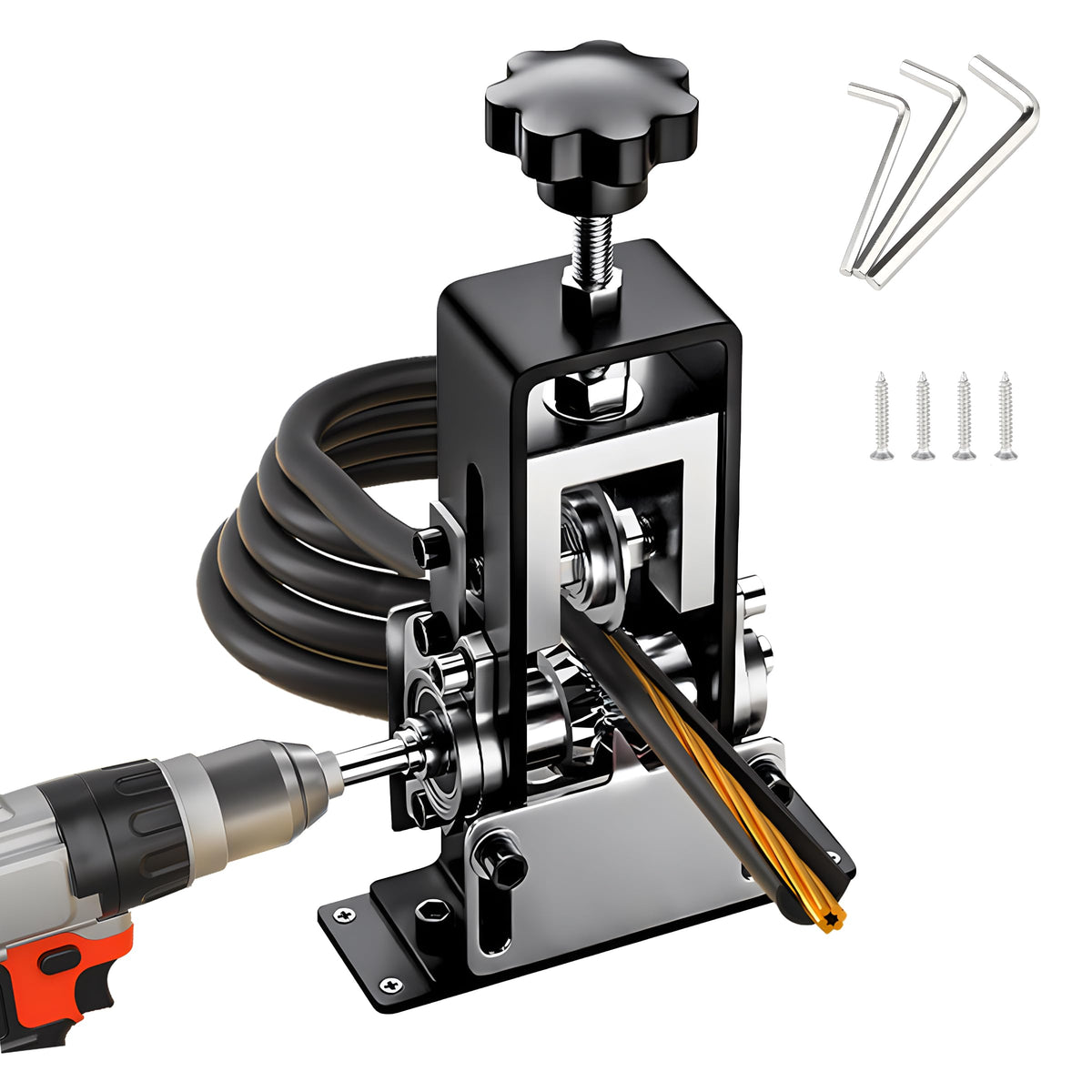 Dunlips wire stripper manual operation for precise control during stripping