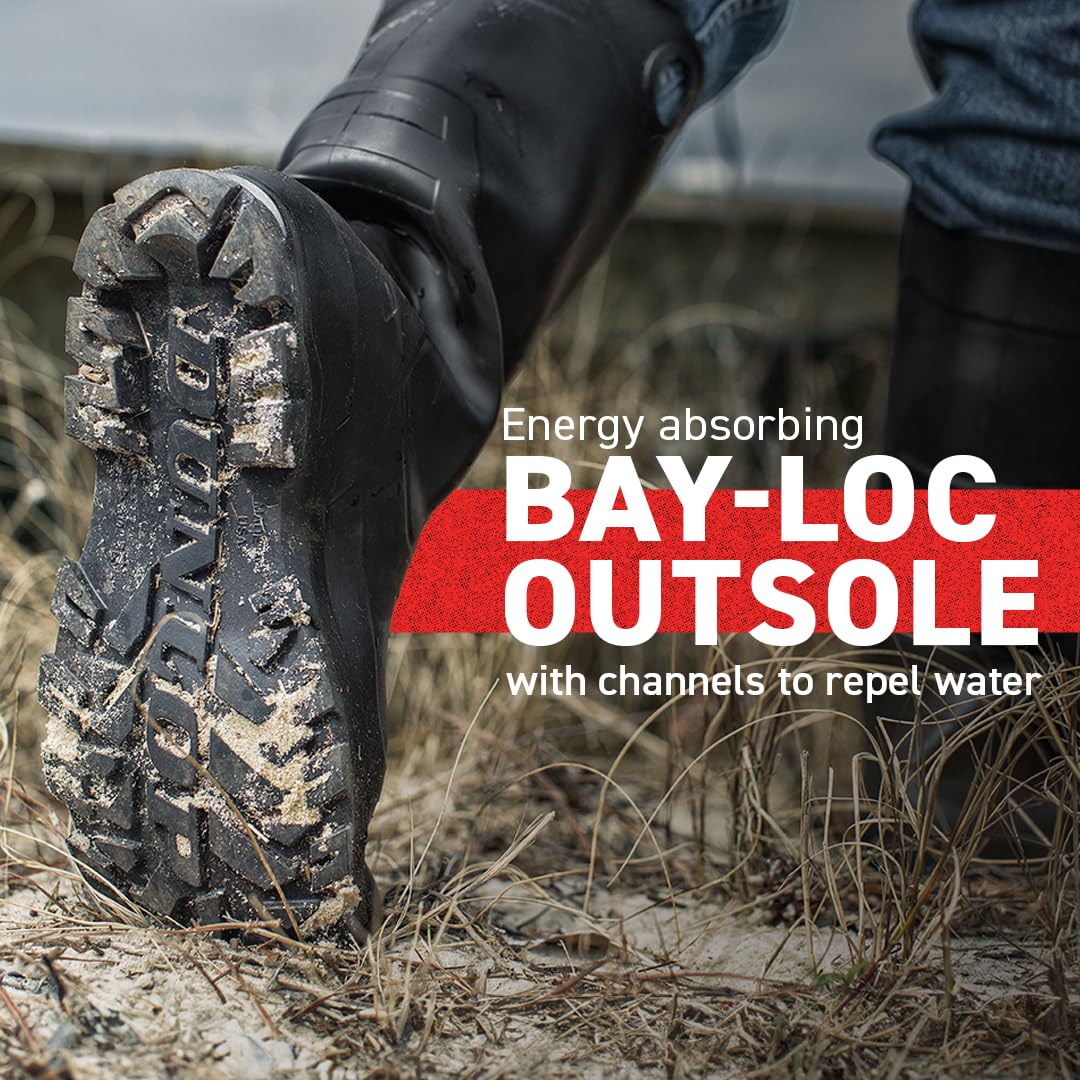 DUNLOP Chesapeake boots are made in the USA, reflecting quality and durability