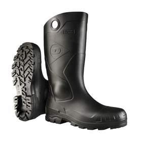 DUNLOP Chesapeake waterproof rubber boots keep feet dry in rain and mud